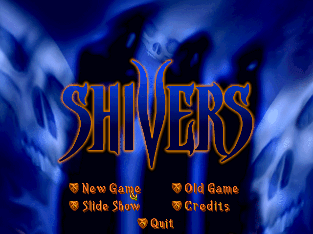Title screen of Shivers