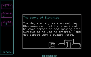 Box front of Bloxinies