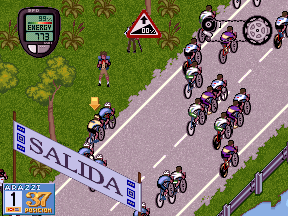 Gameplay of Guía Ciclismo '97