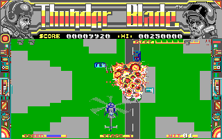 Gameplay of ThunderBlade