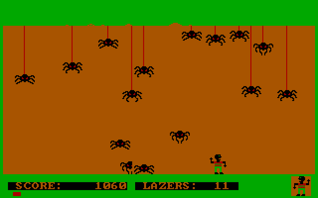 Gameplay of Spyder