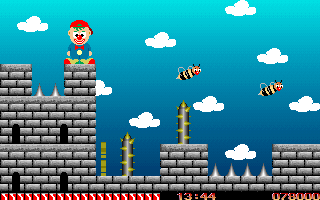 Gameplay of Super Trix