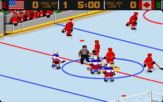 Gameplay of World Hockey '95