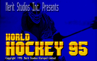 Title screen of World Hockey '95