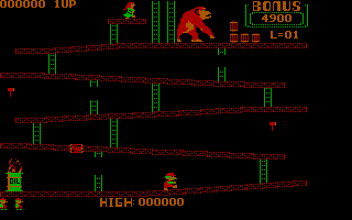 Gameplay of Donkey Kong