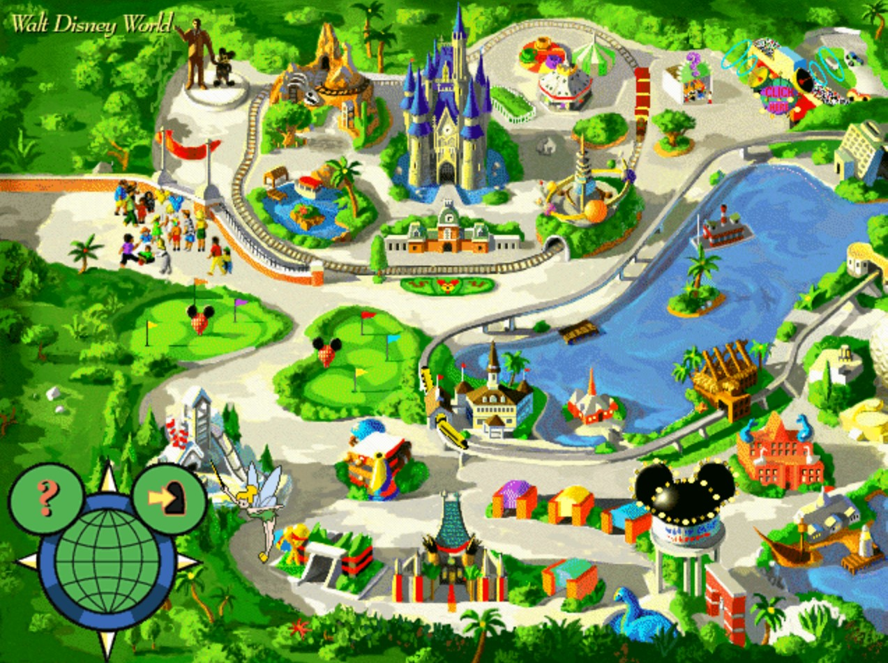 Gameplay of The Walt Disney World Explorer