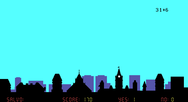 Gameplay of Big Math Attack!