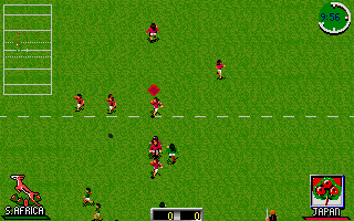 Gameplay of International Rugby Challenge