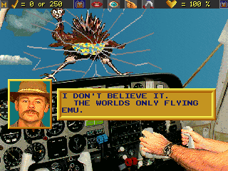 Gameplay of The Adventures of Down Under Dan