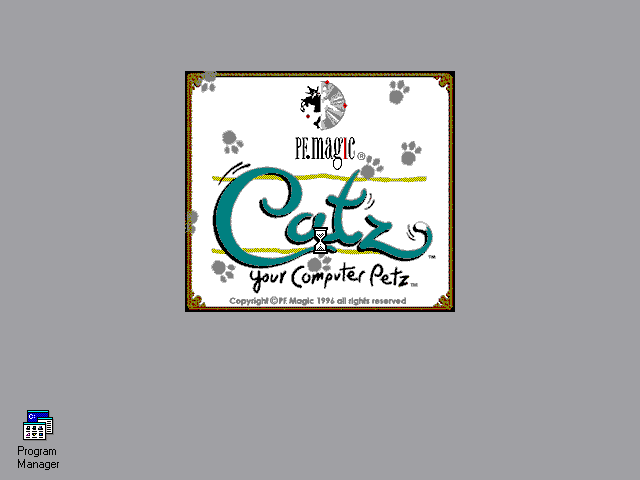 Title screen of Catz: Your Computer Petz