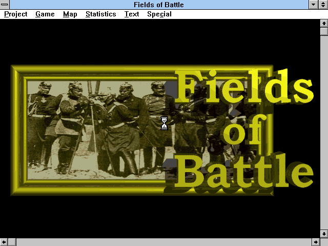 Title screen of Fields of Battle