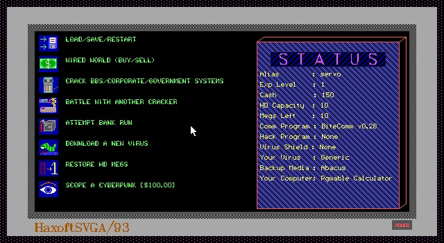 Gameplay of Computer Underground
