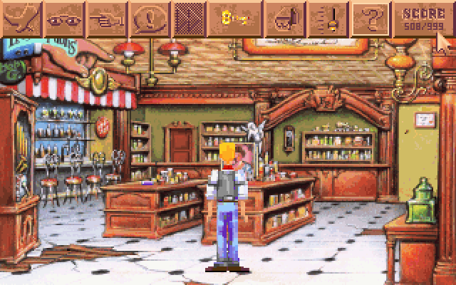 Gameplay of Freddy Pharkas: Frontier Pharmacist