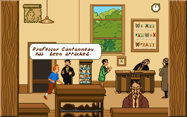 Gameplay of The Adventures of Tintin: Prisoners of the Sun
