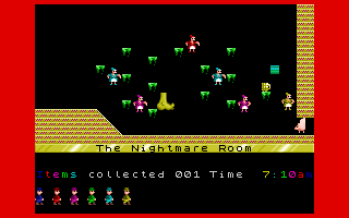Gameplay of Jet Set Willy