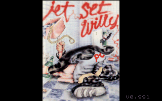 Title screen of Jet Set Willy