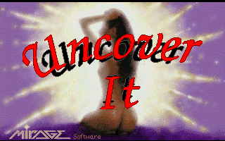 Title screen of Uncover It