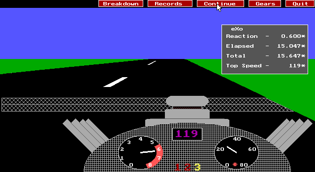 Gameplay of Dragcity U.S.A.