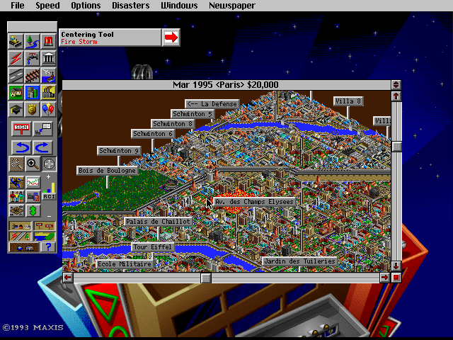 Gameplay of SimCity 2000: Network Edition