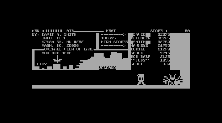 Gameplay of Volcano Hunter