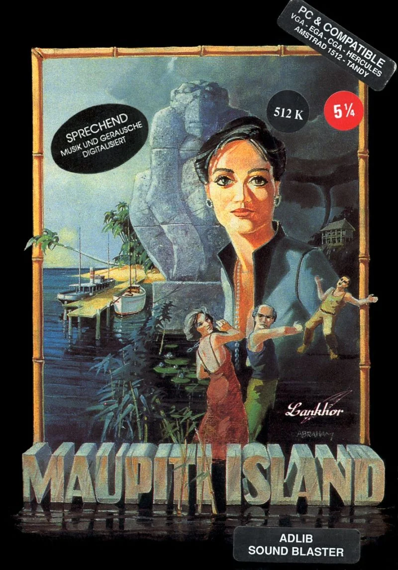 Box front of Maupiti Island