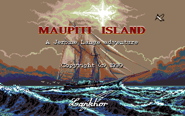 Title screen of Maupiti Island