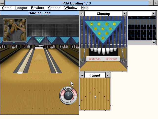 Gameplay of PBA Bowling