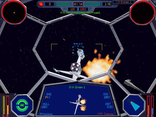 Gameplay of Star Wars: X-Wing vs. TIE Fighter: Balance of Power Campaigns