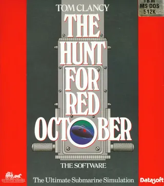 Box front of The Hunt for Red October, United States