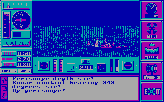 Gameplay of The Hunt for Red October