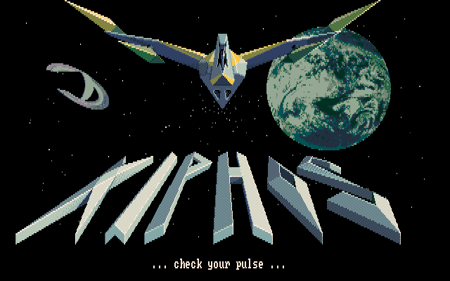 Title screen of Xiphos