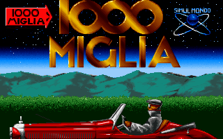 Title screen of 1000 Miglia