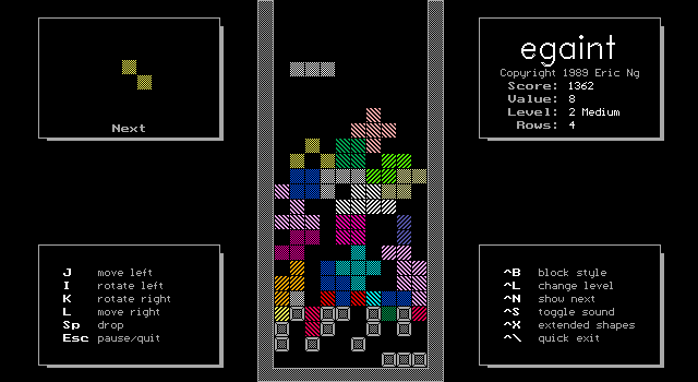 Gameplay of Egaint