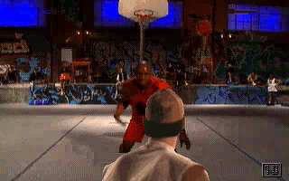 Gameplay of Slam City with Scottie Pippen
