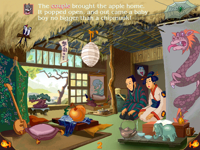 Gameplay of The Little Samurai
