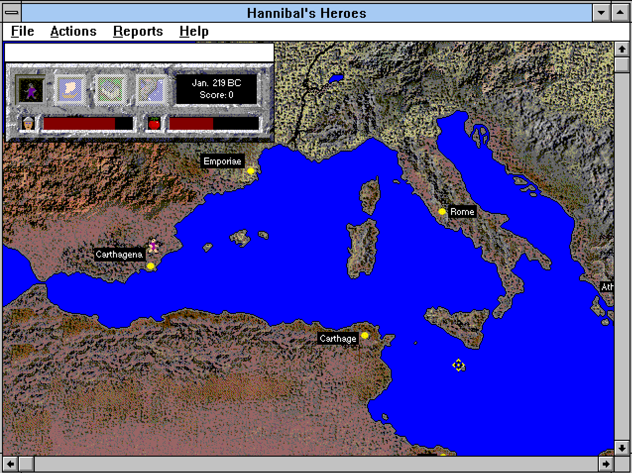 Gameplay of Hannibal's Heroes