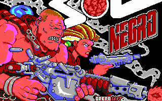 Title screen of Sol Negro