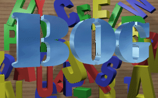 Title screen of Bog