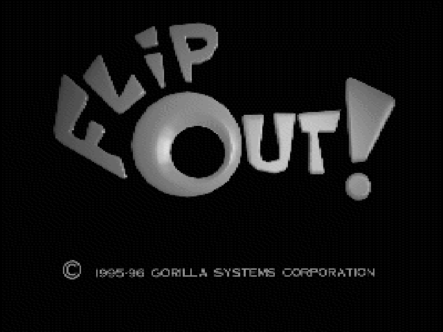 Title screen of FlipOut!