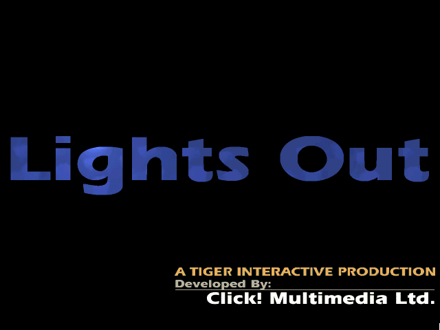 Title screen of Lights Out 3D