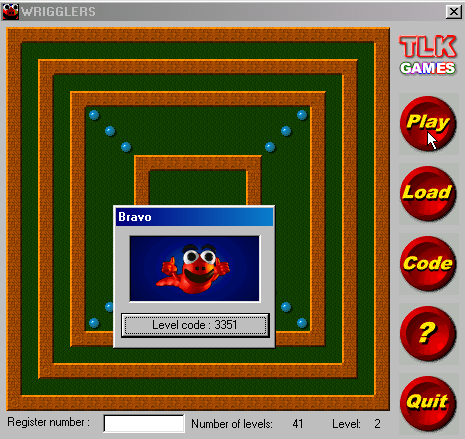 Gameplay of Wrigglers