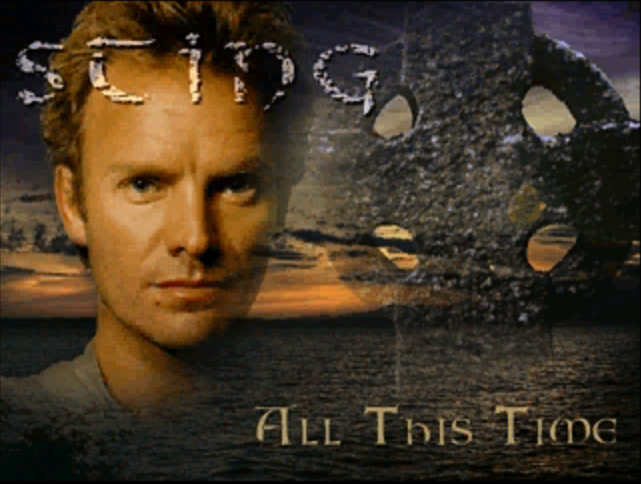 Title screen of Sting: All This Time