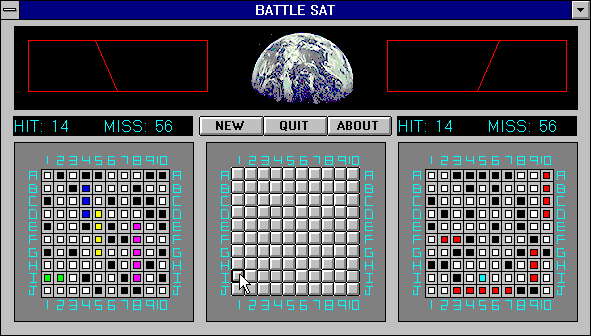 Gameplay of Battle Sat