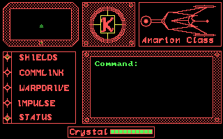 Gameplay of Starlord (Keith Cox, 1987)