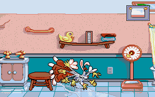 Gameplay of Hare Raising Havoc