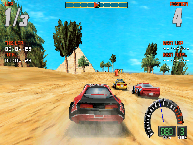 Gameplay of Screamer 2