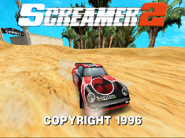 Title screen of Screamer 2
