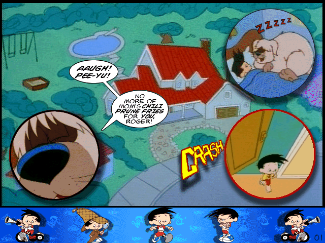 Gameplay of Bobby's World: One Clump or Two?