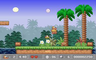 Gameplay of Charlie the Duck