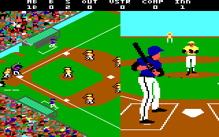 Gameplay of Championship Baseball